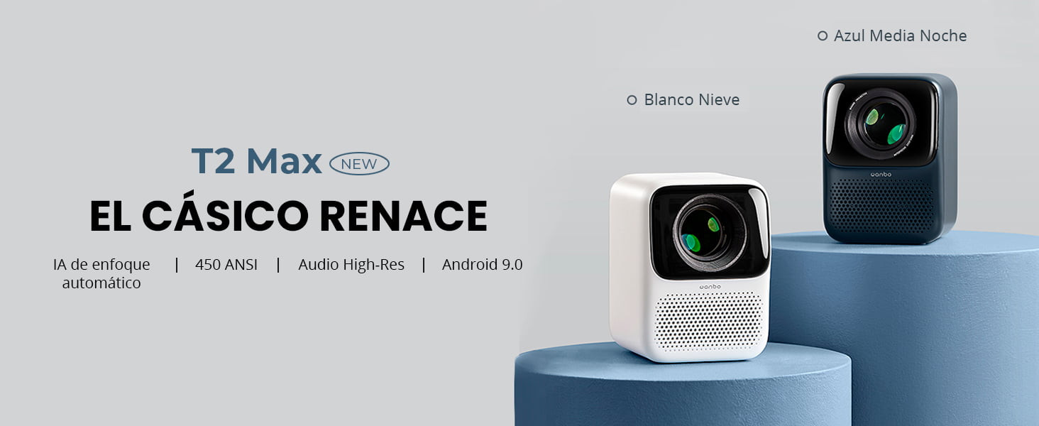 Wanbo T2 Max NEW: El nuevo rey de los proyectores domésticos | Jota Store