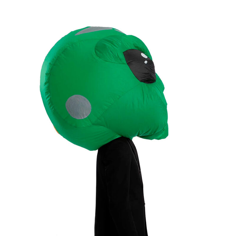 Cabeza Inflable de Alien para Disfraz de Halloween y Cosplay - Image 3